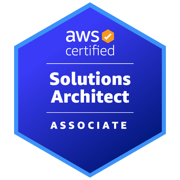 AWS Certified Solutions Architect – Associate 공식 배지